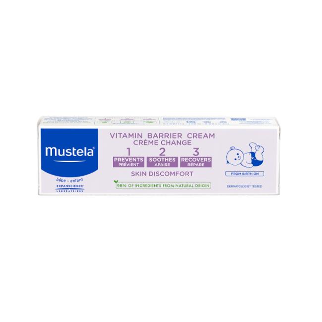 Mustela Крем против подсичане 1-2-3 x100 мл